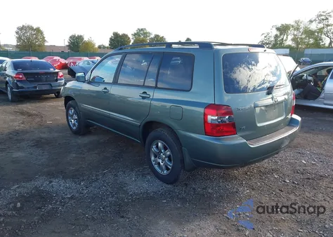 2005 Toyota Highlander V6 из США, поврежденный, VIN JTEEP21A350110497
